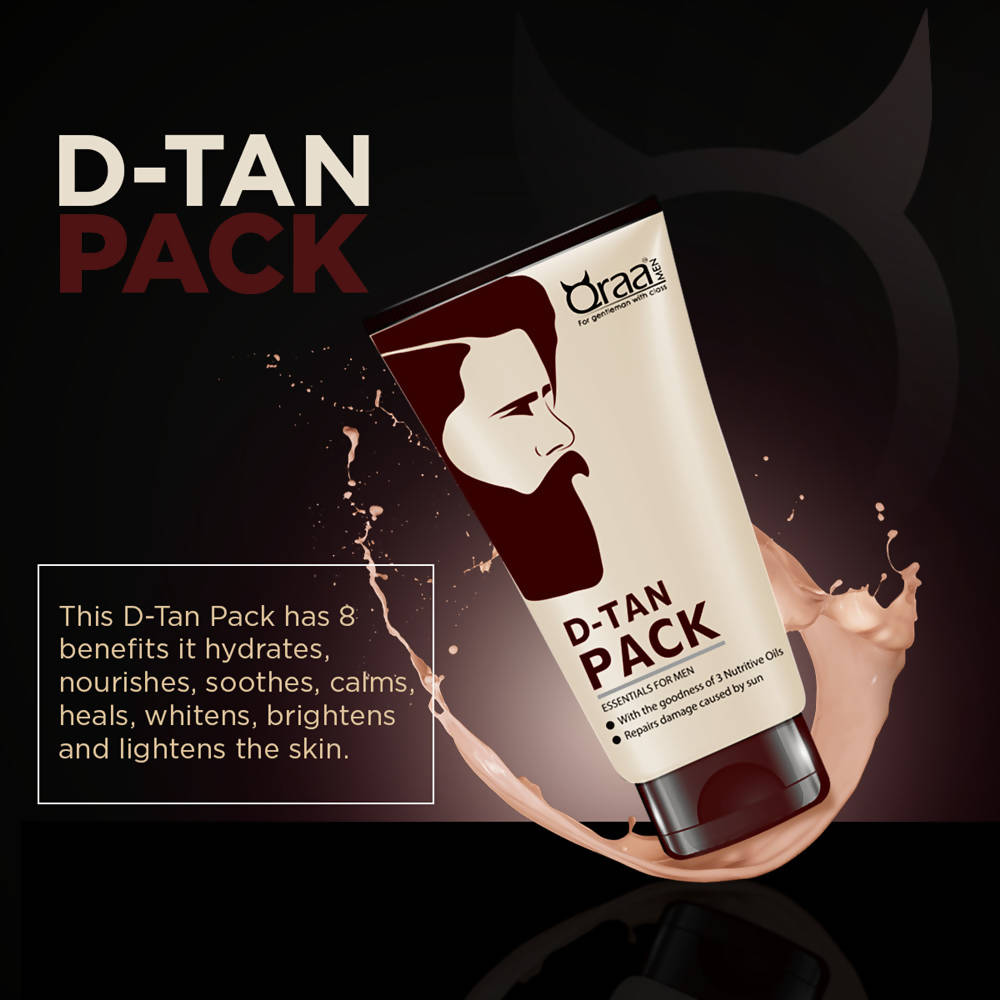 Qraa Men De-Tan Pack for Men | Grocsy
