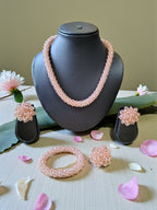 Inhanns Rangshine 4-In-1 Crystal Glam Set - Handmade - Peach | Grocsy
