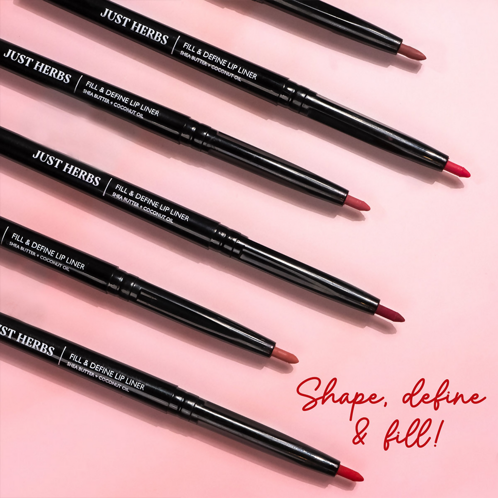 Just Herbs Fill & Define Lip Liner - Caramel Carnival | Grocsy