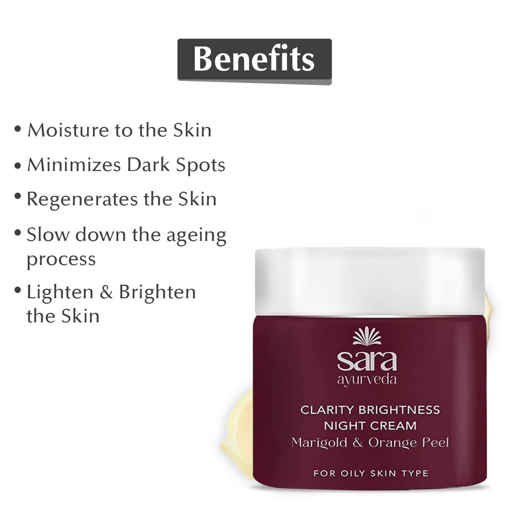 Sara Soul of Beauty Clarity Brightening Night Cream | Grocsy