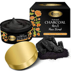 Oriental Botanics Activated Charcoal 4 IN 1 Face Scrub | Grocsy