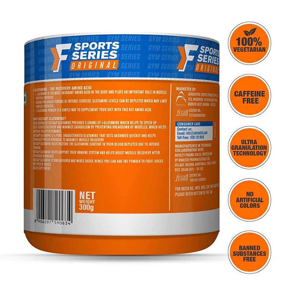 Fast&Up Glutamine Supplement | Grocsy