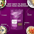 Sorich Organics Raw Chia Seeds and Flax Seeds | Grocsy