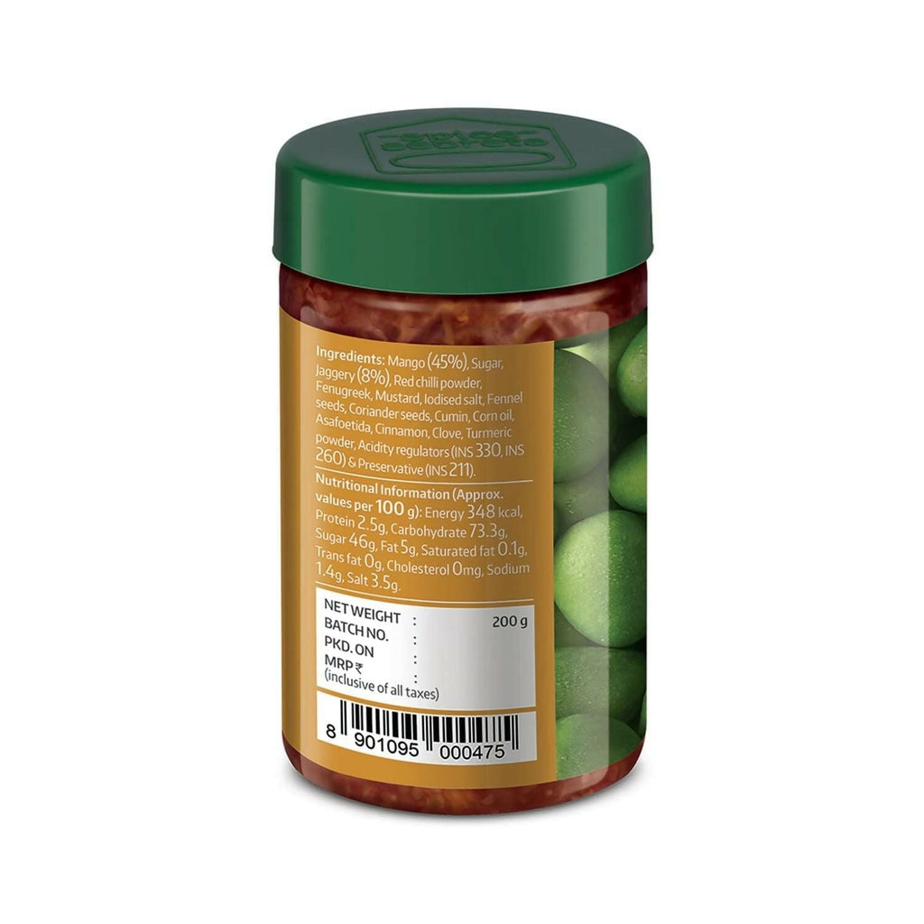 Society Sweet & Spicy Mango Pickle Jar | Grocsy