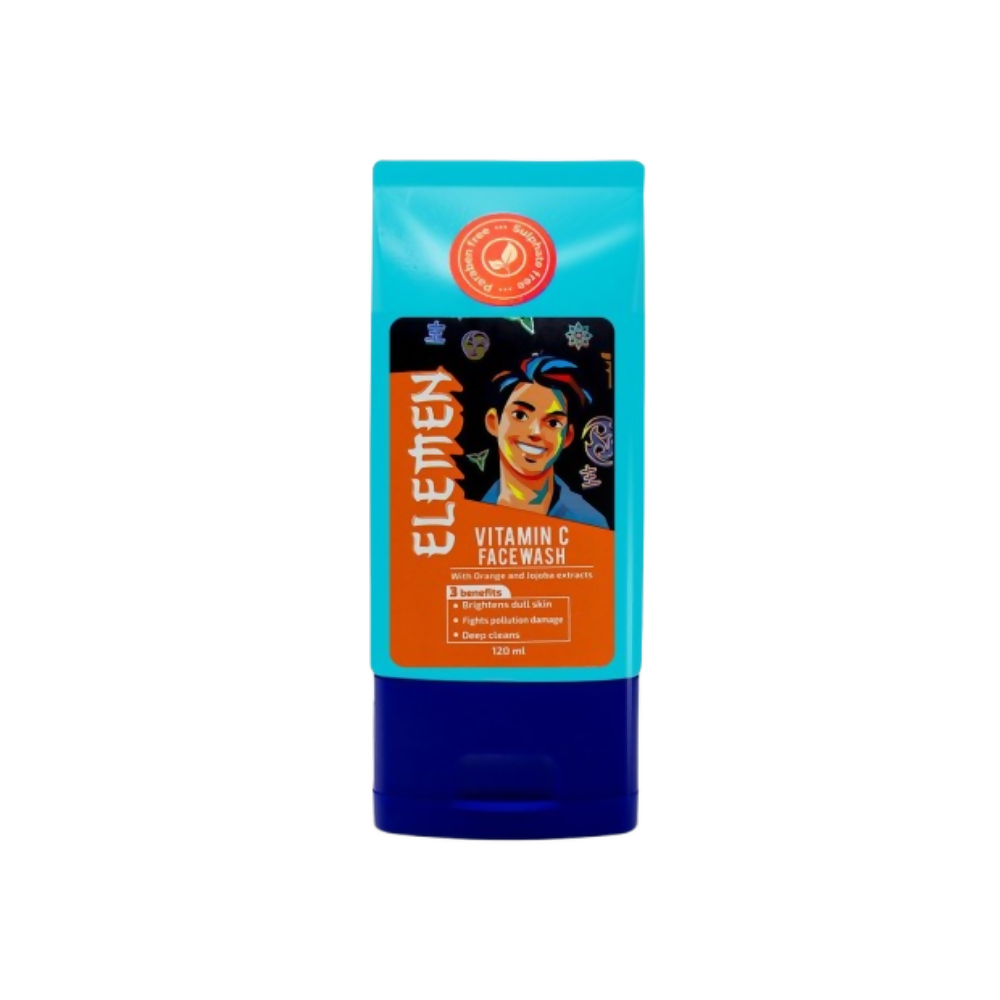 Elemen Vitamin C Face Wash with Jojoba & Orange Extracts | Grocsy