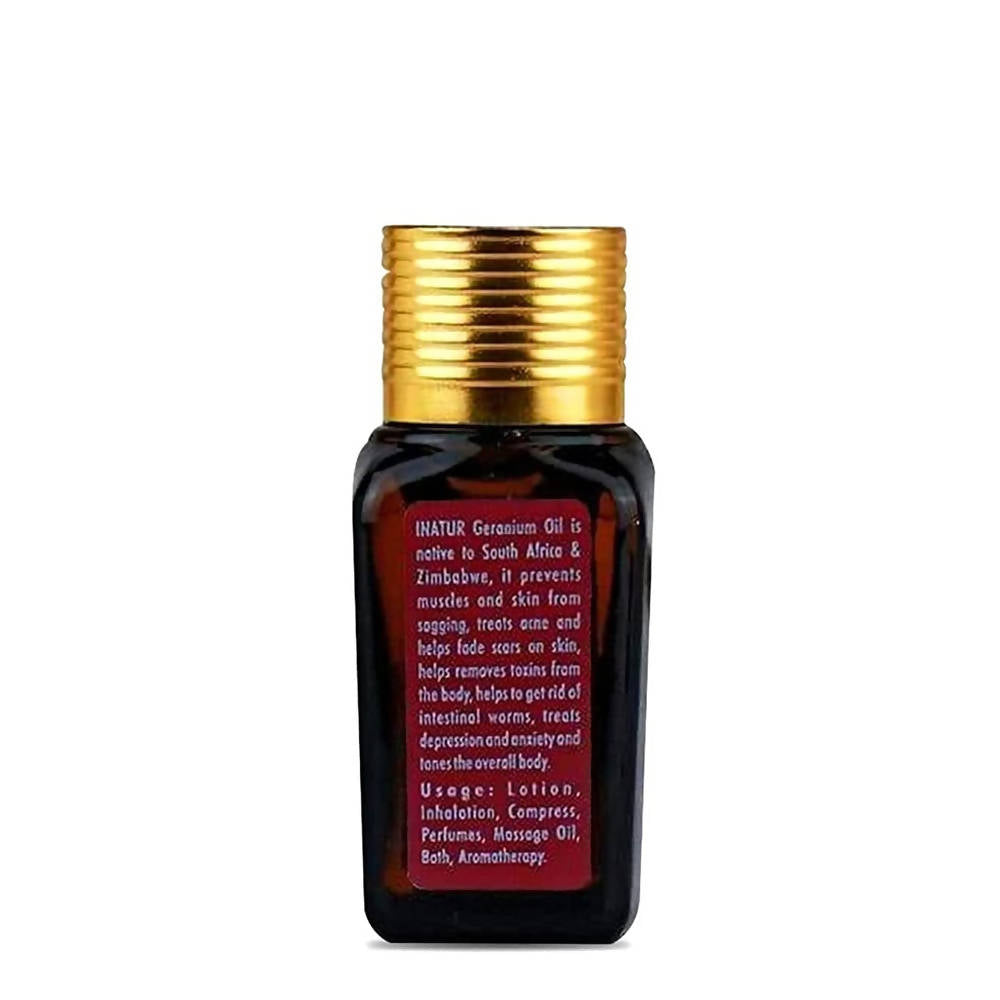 Inatur Geranium Pure Essential Oil | Grocsy