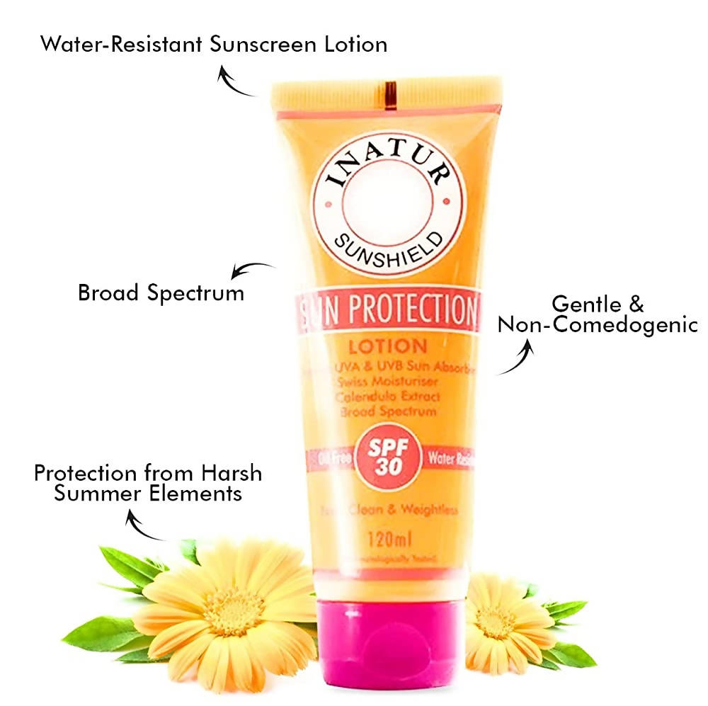 Inatur Sun Protection Lotion SPF 30 | Grocsy