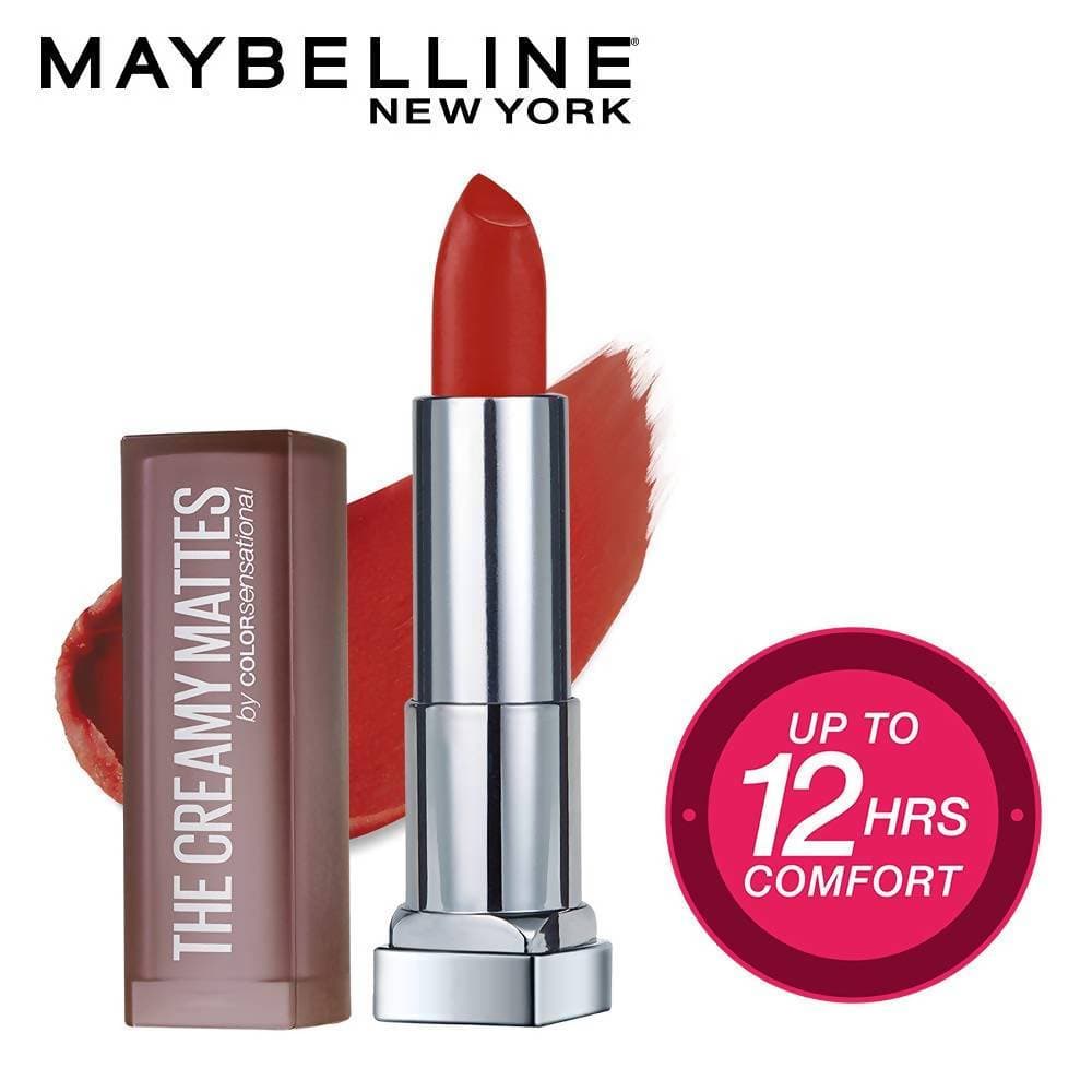 Maybelline New York Color Sensational Creamy Matte Lipstick / Chilli Nude | Grocsy
