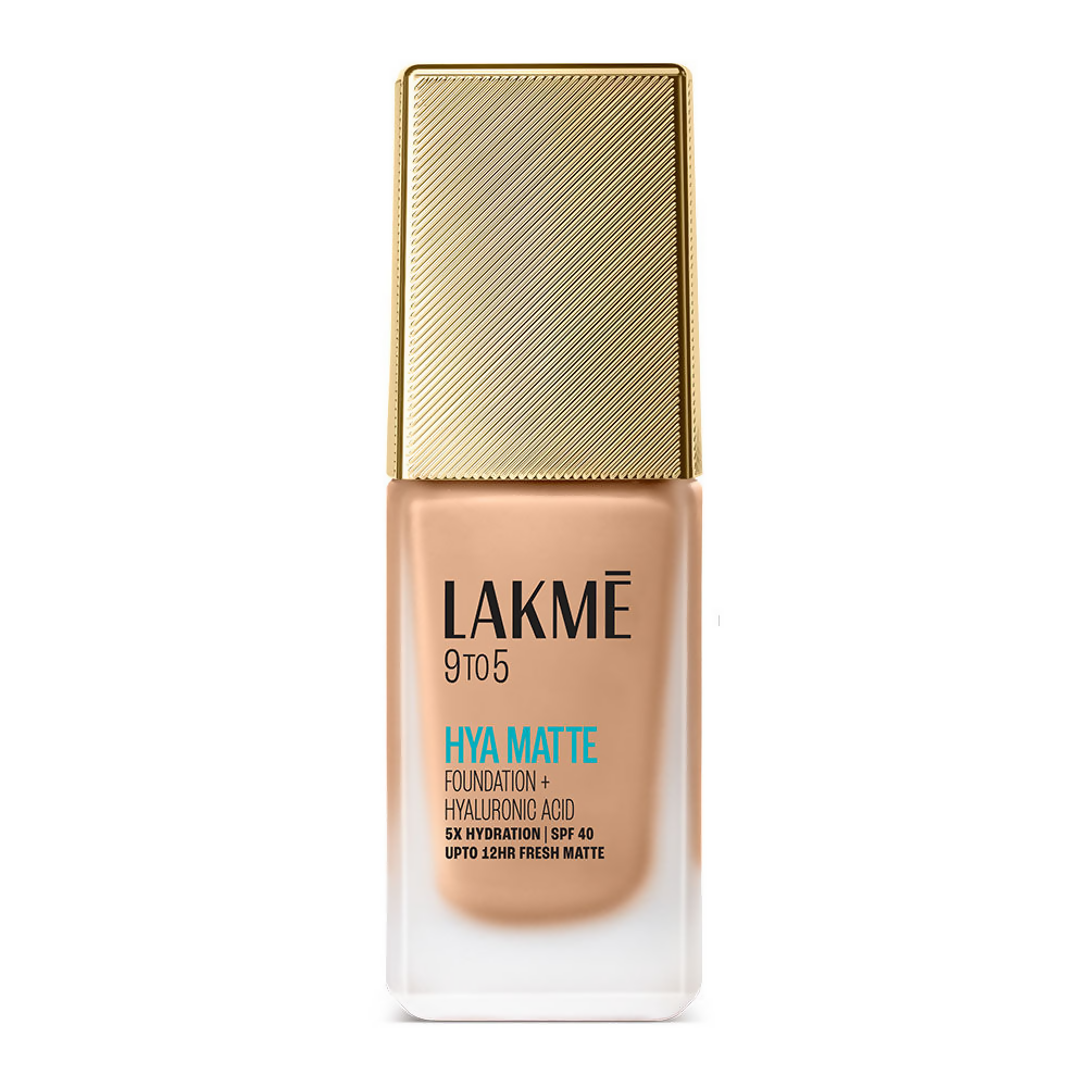 Lakme 9to5 Hya Matte Foundation + Hyaluronic Acid - Neutral Medium | Grocsy
