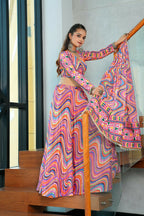 AI Fashion Multi Chinnon Designer Navratri Wear Lehenga Choli Collection | Grocsy