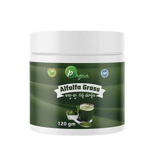 Pragna Herbals Alfalfa Grass Powder | Grocsy