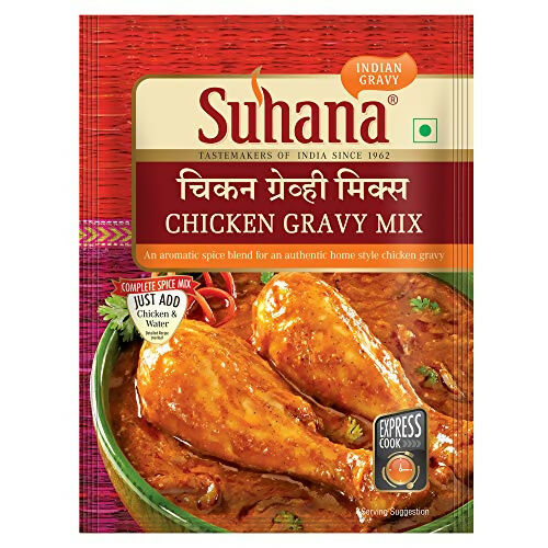 Suhana Spice Mixes - Chicken Gravy Mix, Butter Chicken Mix & Chicken Biryani Mix - Combo | Grocsy