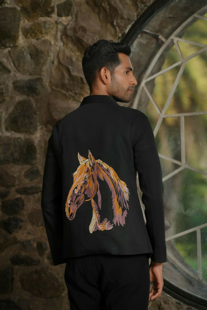 Stirrup Black Shacket by Hilo Design | Grocsy