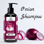 Wildera Onion Oil Shampoo with Red Onion Seed Oil Extract, Black Seed Oil & Pro-Vitamin B5 | Grocsy