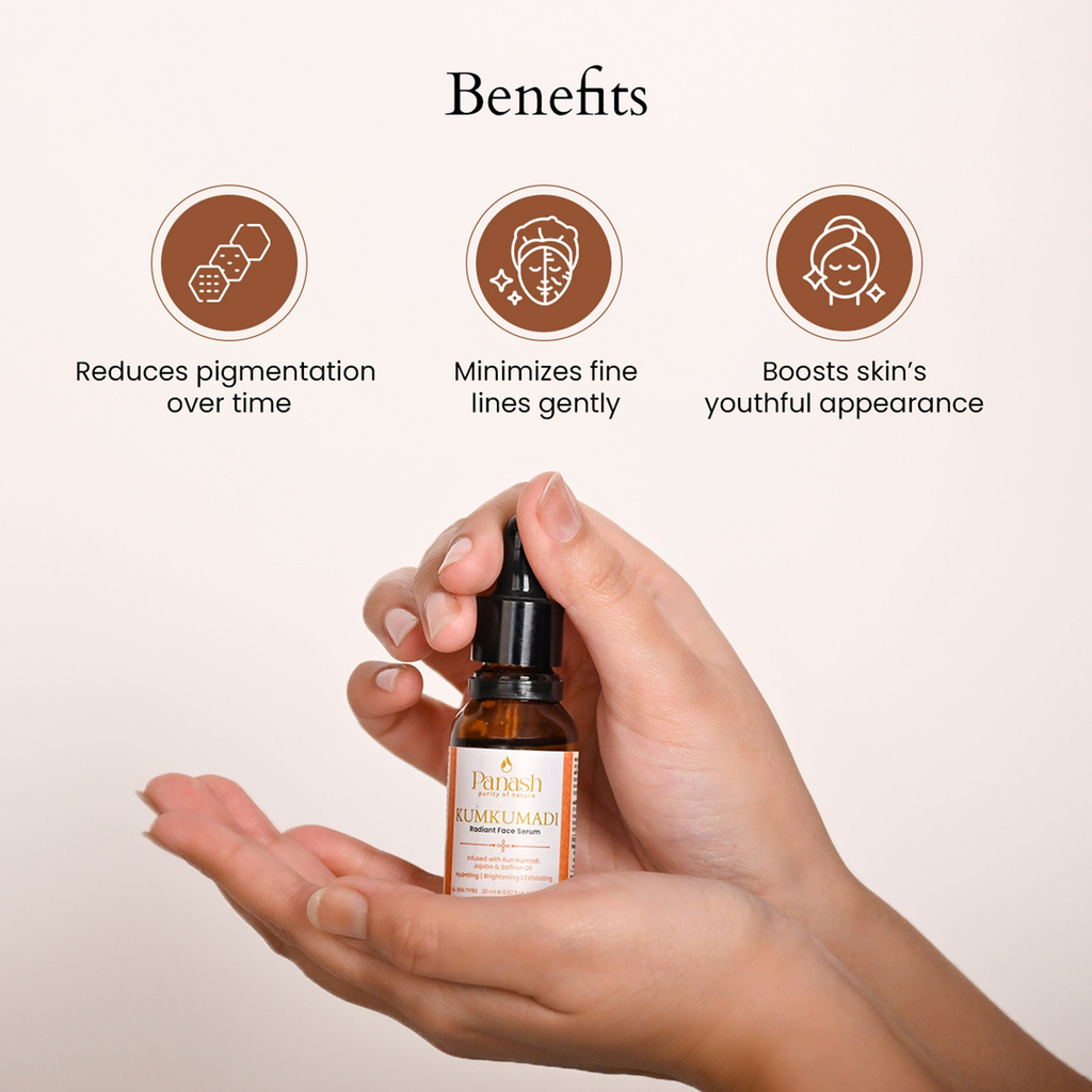 Panash Kumkumadi Radiant Face Serum | Grocsy
