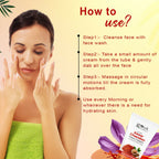 Globus Naturals Daily Glow Kesar Chandan Face Cream with SPF, Skin Lightening Formula For All Skin Types | Grocsy