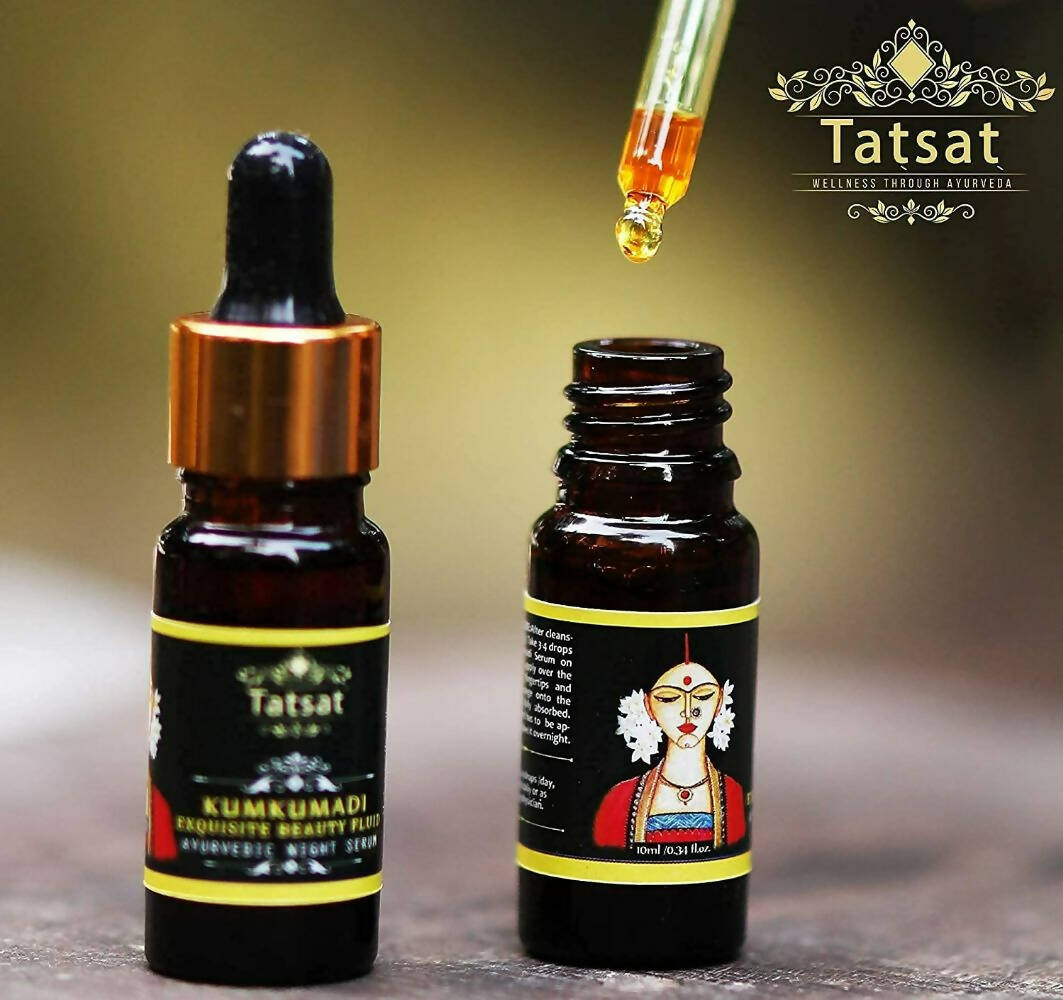 Tatsat Certified Ayurvedic Kumkumadi Exquisite Face Serum | Grocsy