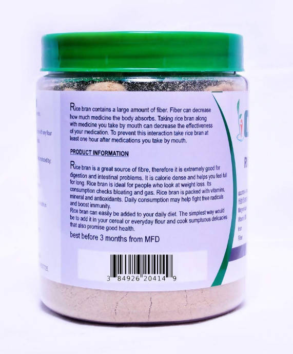 Nature Health Organic Purified Rice Bran Powder | Grocsy