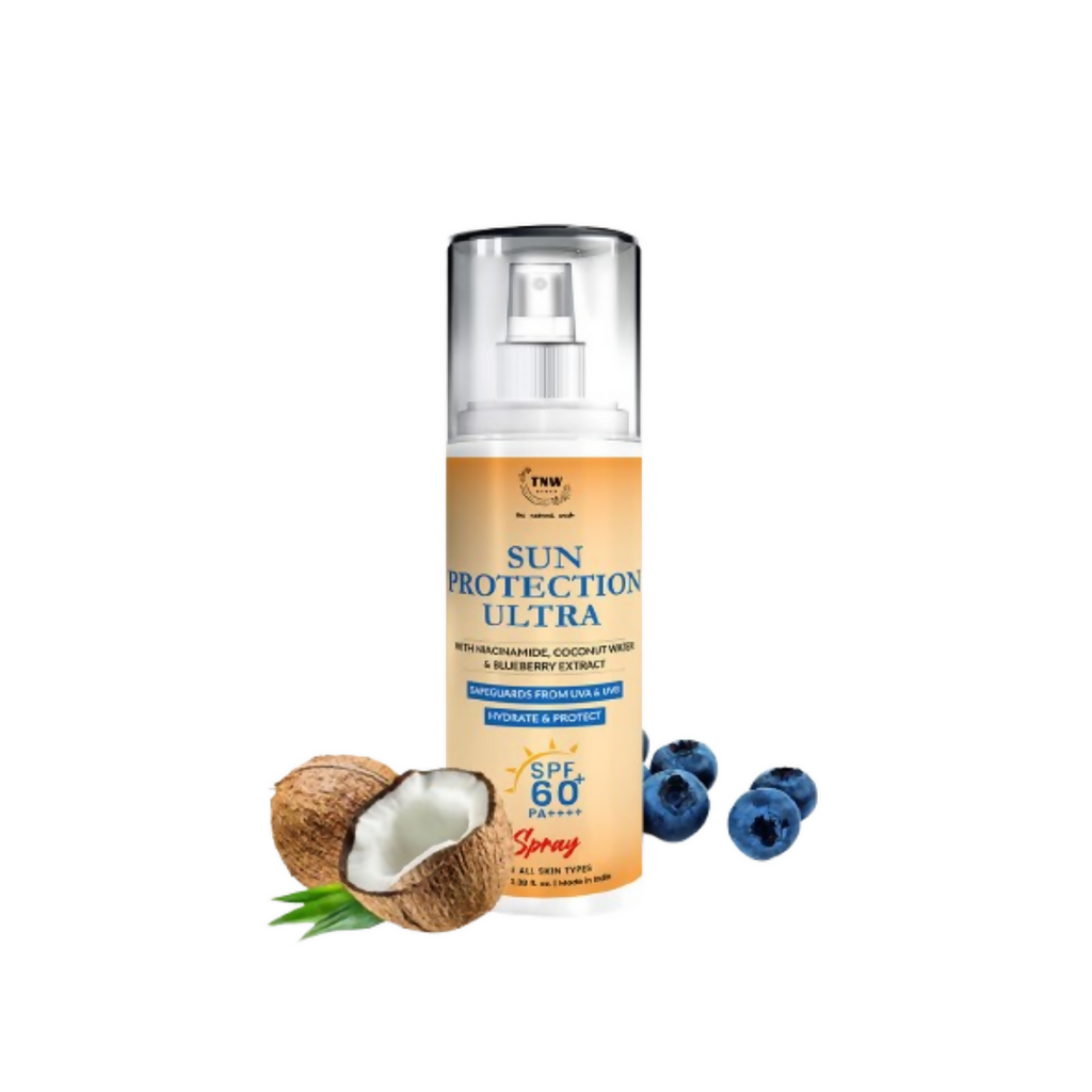 The Natural Wash Sun Defence Sunscreen SPF 60 UVA UVB PA++++ Sunblock Suncream | Grocsy