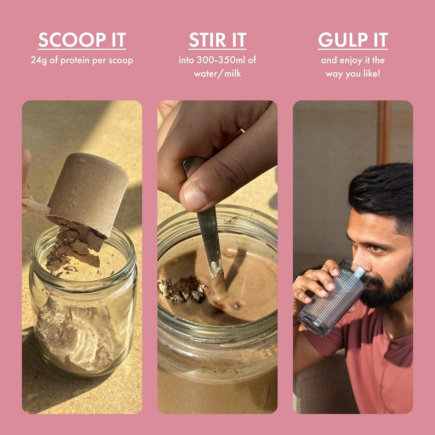 Cosmix No-Nonsense Plant Protein 23 (Mahabaleshwar Strawberry) | Grocsy