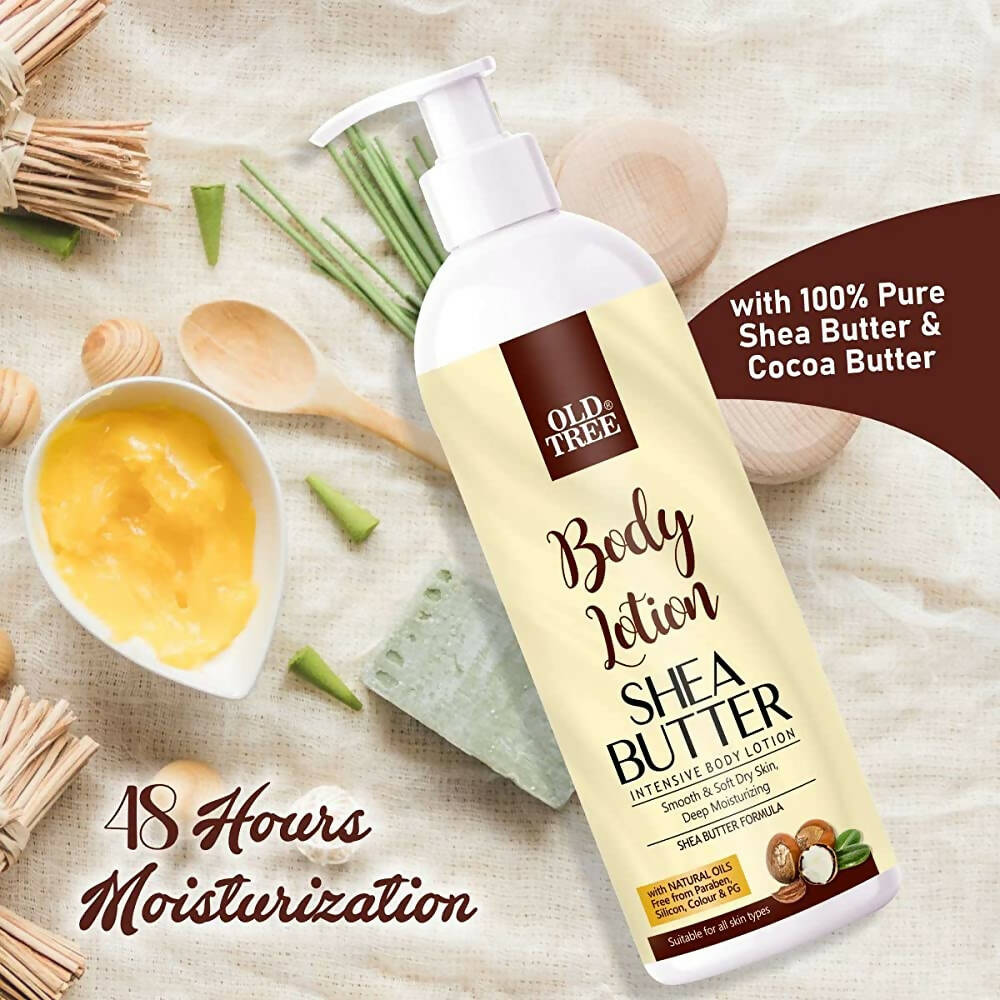 Old Tree Shea Butter Intensive Body Lotion | Grocsy