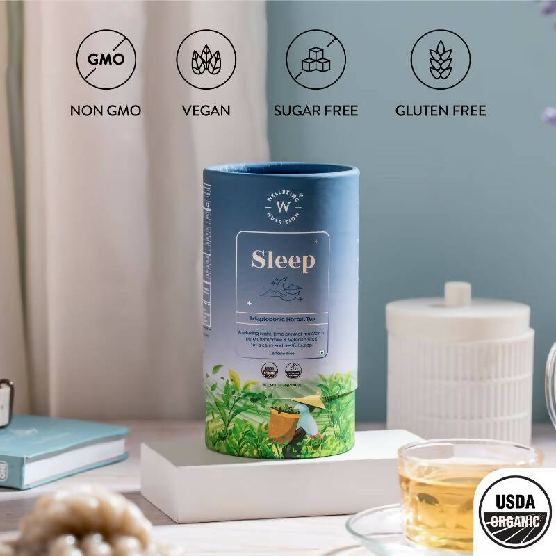 Wellbeing Nutrition Sleep Tea | Grocsy