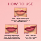 Enn Semi Matte Red Liquid Lipstick - Cosmo Pink | Grocsy