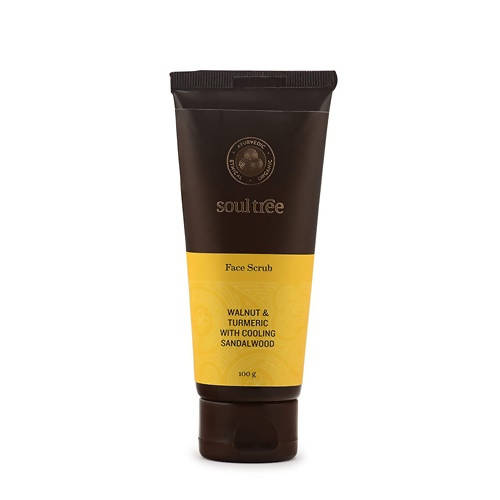 Soultree Cleansing Lotion, Indian Rose Face Wash & Walnut And Turmeric Face Scrub Set | Grocsy