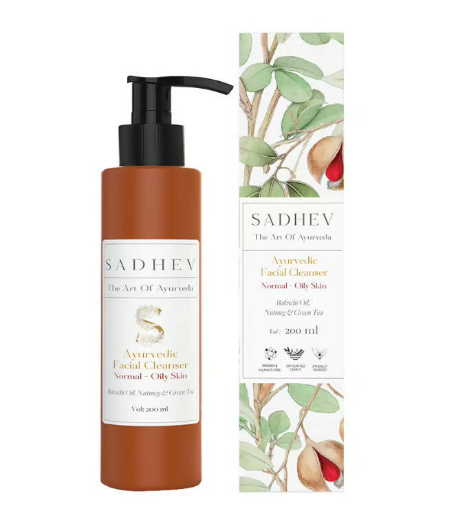 Sadhev Ayurvedic Facial Cleanser for Normal-Oily Skin | Grocsy