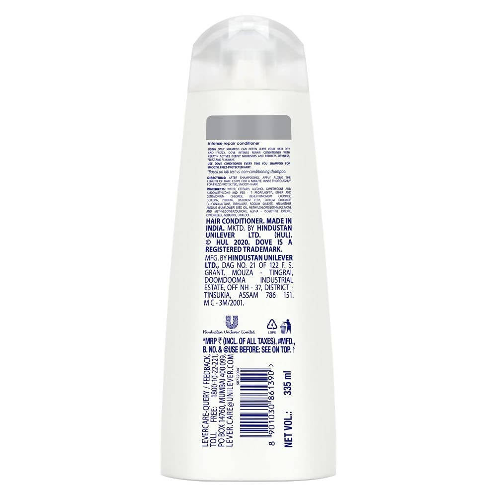 Dove Intense Repair Conditioner For Damaged, Frizzy Hair | Grocsy