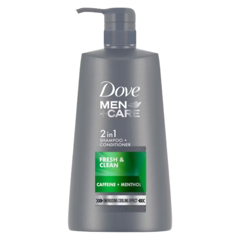Dove Men +Care Fresh & Clean 2 In 1 Shampoo + Conditioner | Grocsy