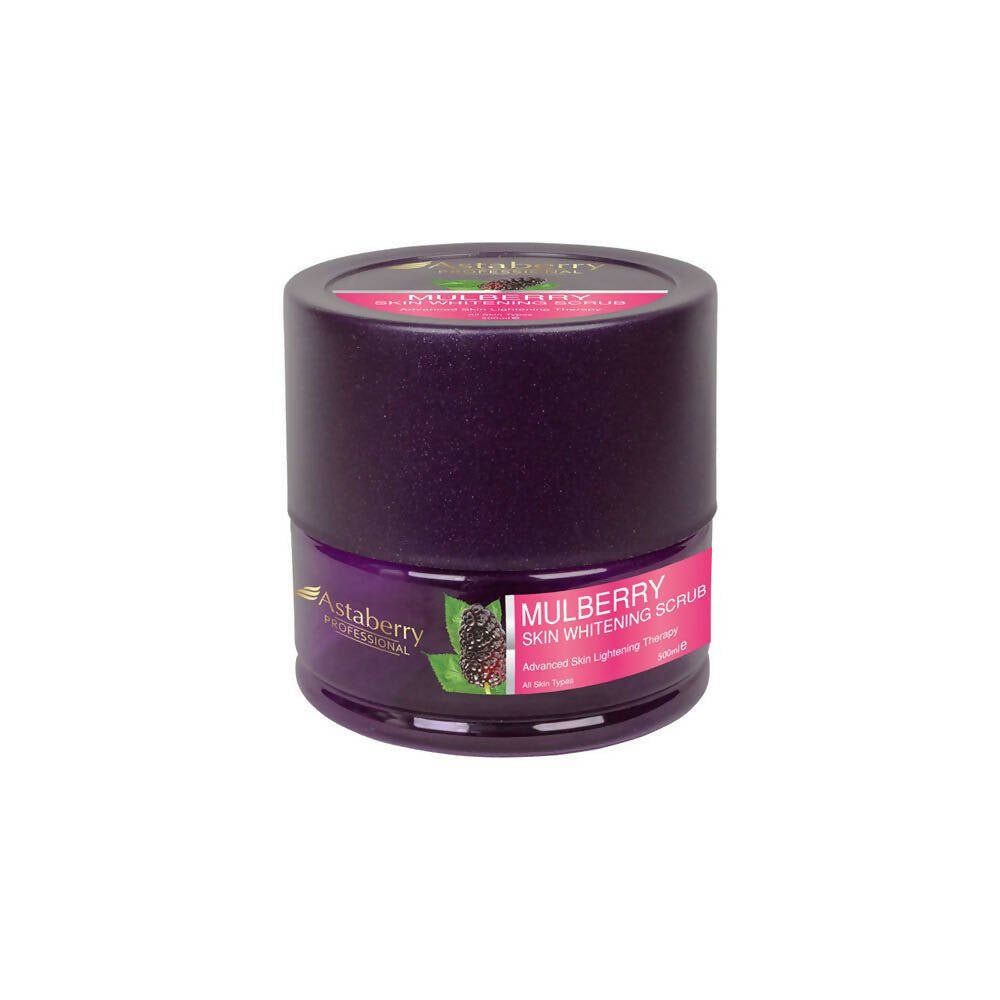Astaberry Professional Mulberry Skin Whitening Scrub | Grocsy