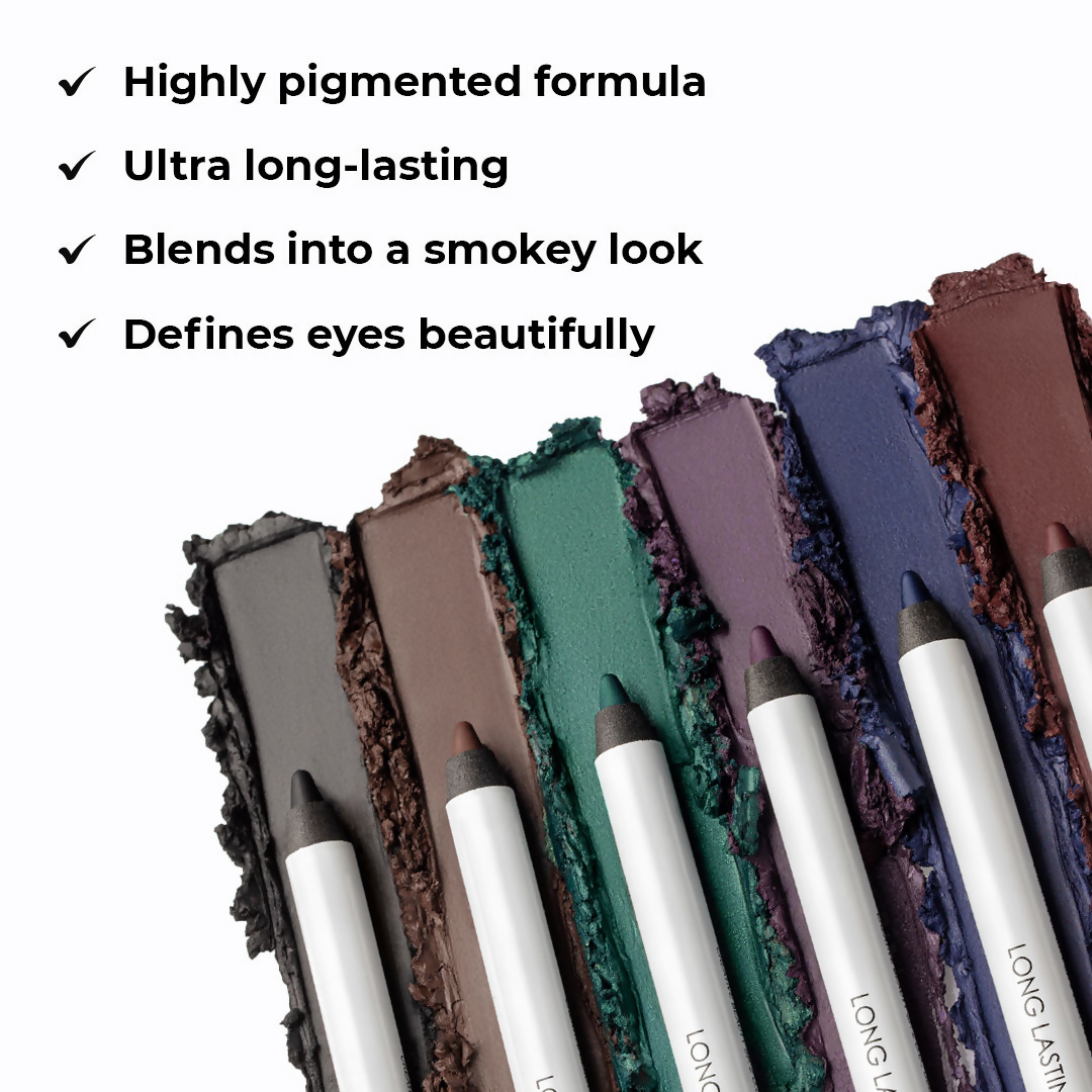 Lamel Long Lasting Kajal Eye Liner - 403 Green | Grocsy