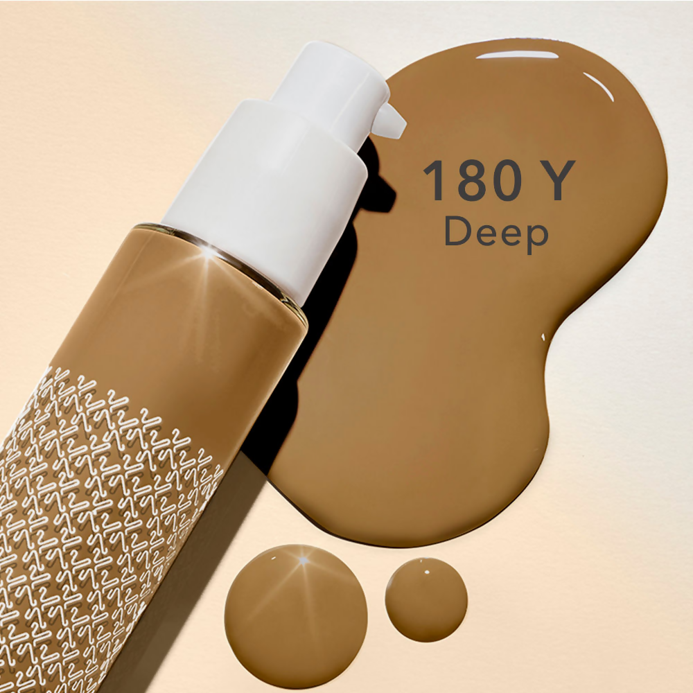 Kay Beauty By Katrina Kaif Hydrating Foundation - 180Y Deep | Grocsy