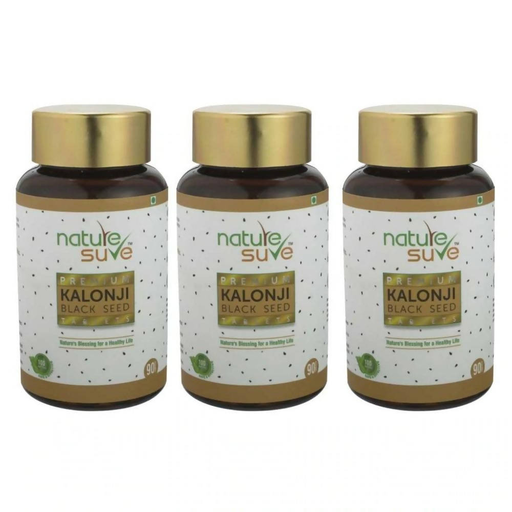 Nature Sure Premium Kalonji Blackseed Tablets | Grocsy