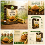 VedaRasa Natural Brown Sugar | Grocsy