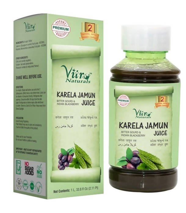 Vitro Naturals Karela Jamun Juice | Grocsy