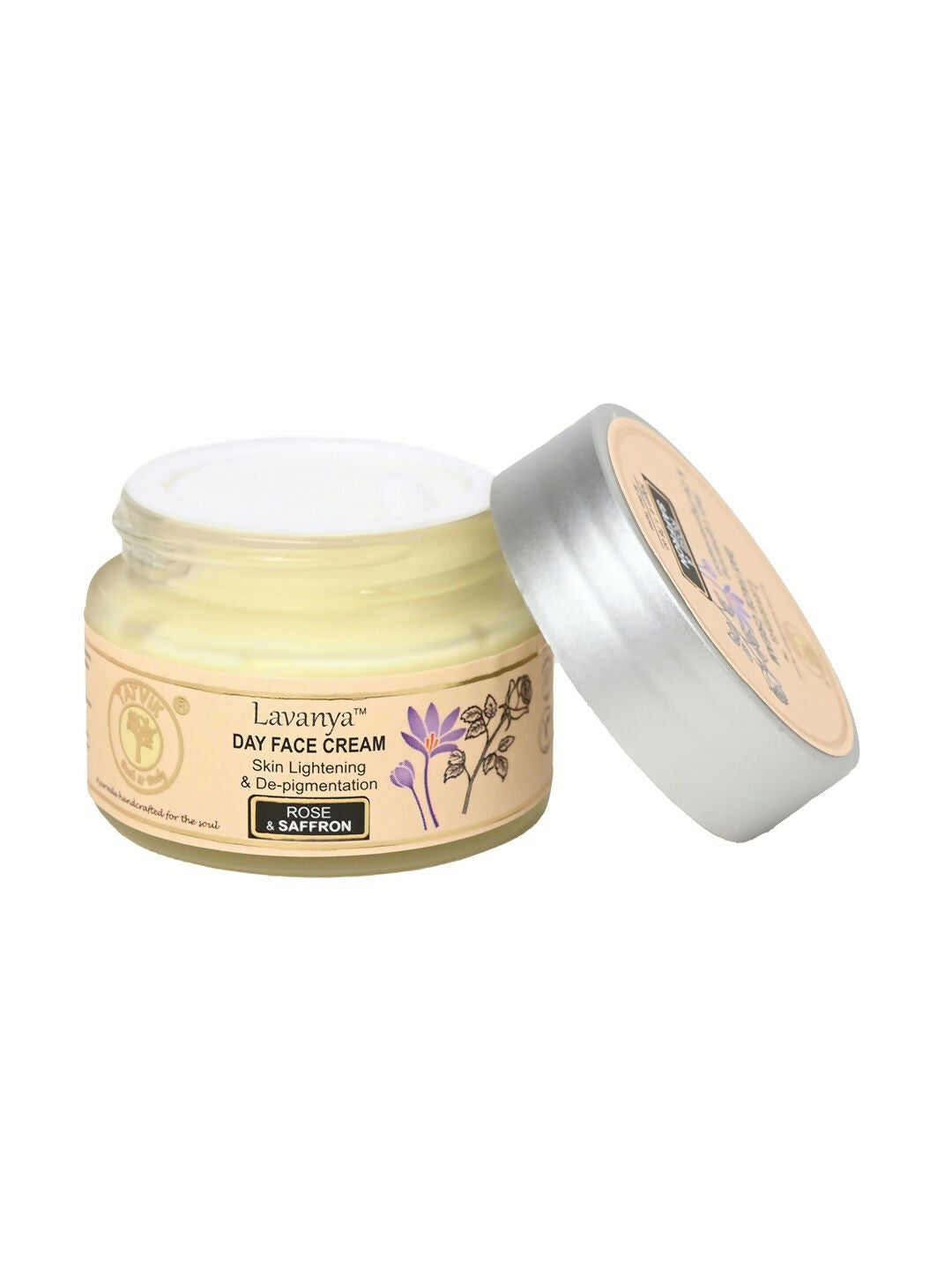 Tatvik Ayurveda Lavanya Day Face Cream (Rose & Saffron) | Grocsy