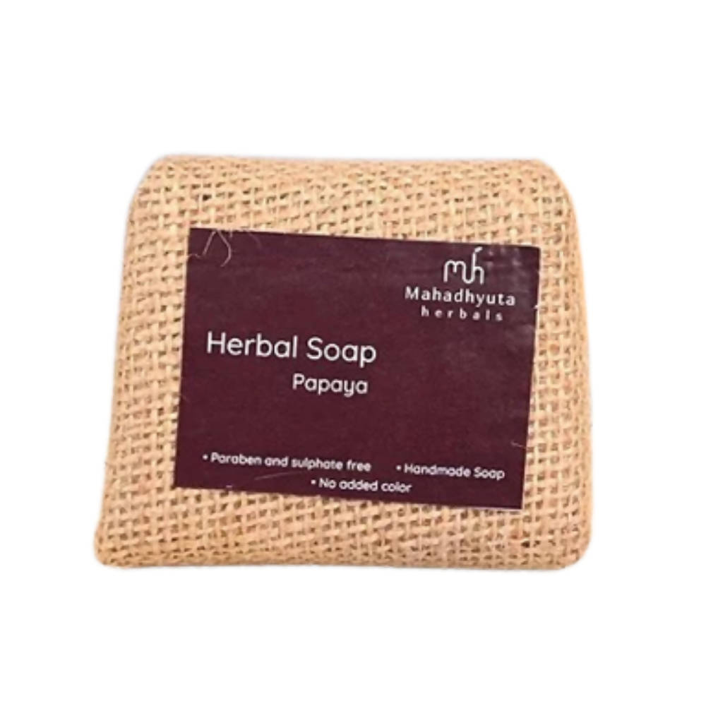Mahadhyuta Herbals Papaya soap | Grocsy