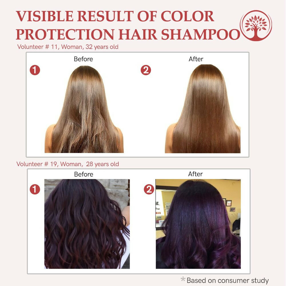 Ivory Natural Color Protection Hair Shampoo - Natural Solution For Coloured Hair | Grocsy