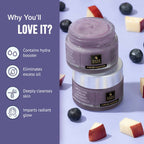 Good Vibes Apple Cider Vinegar & Blueberry Acne Control Smoothie Cleanser | Grocsy