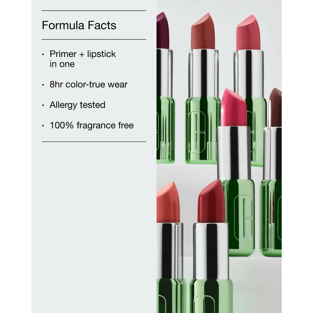 Clinique Pop Longwear Lipstick - Mocha | Grocsy