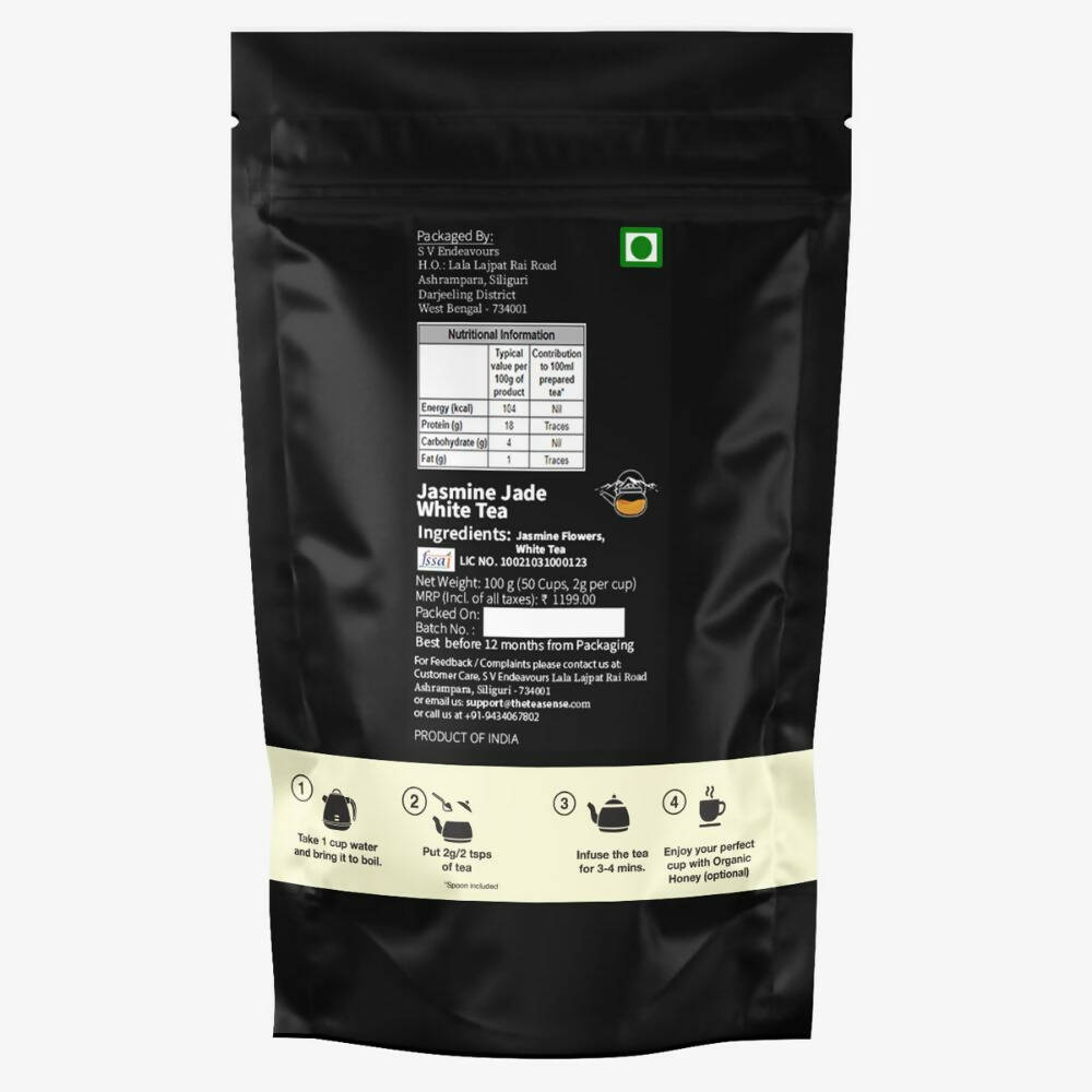 Tea Sense Jasmine White Tea | Grocsy