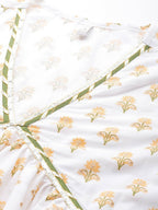 Ahalyaa Women's Traditional wear Dress - White | Grocsy