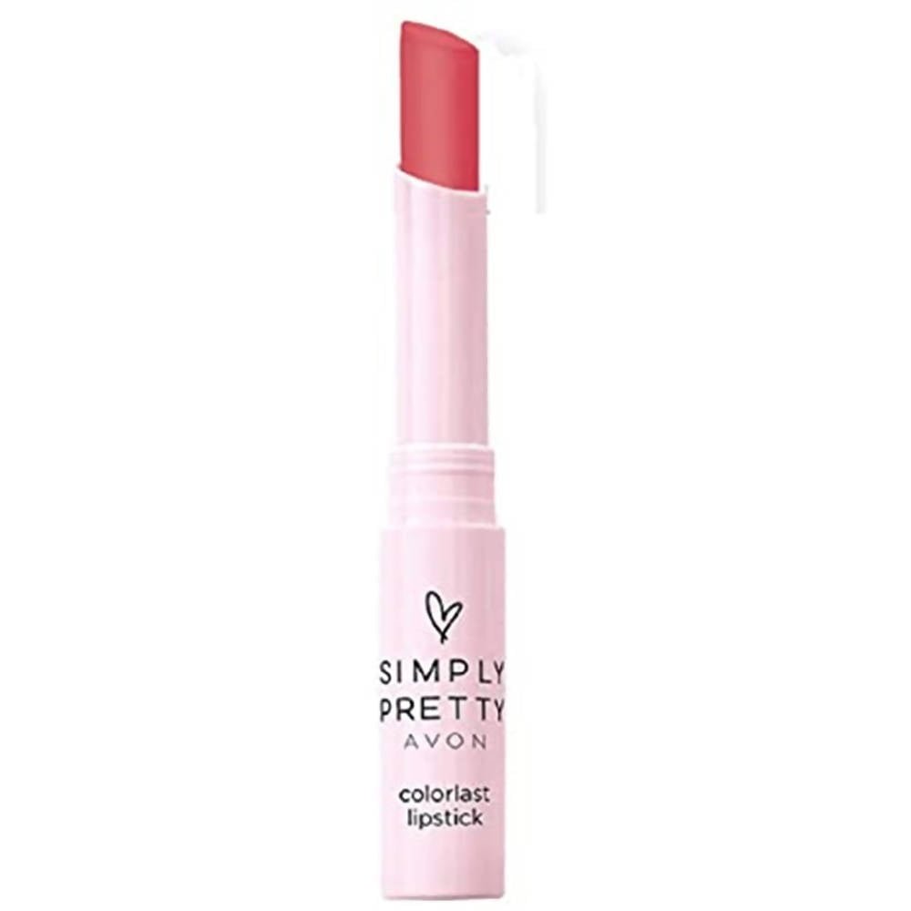 Avon Simply Pretty Colorlast Lipstick - Scarlet | Grocsy