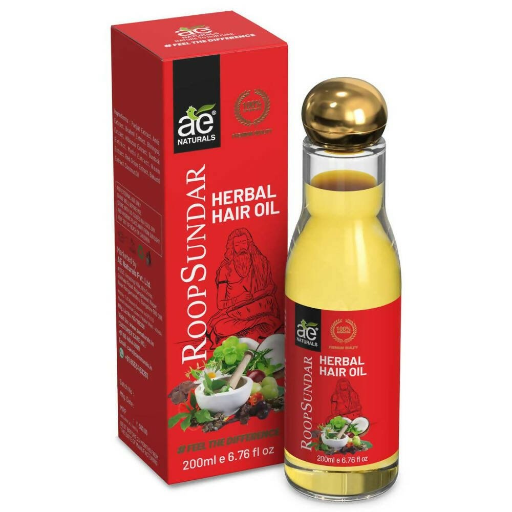 Ae Naturals Roop Sundar Herbal Hair Oil | Grocsy