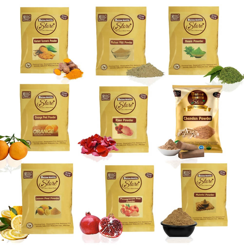 Online Quality Store Face Pack Powder Combo | Grocsy