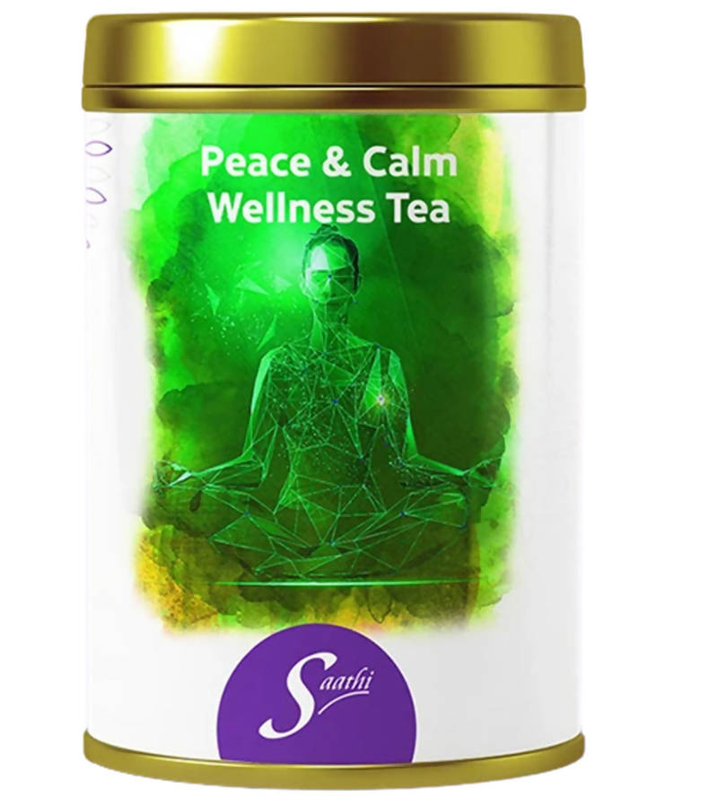 Saathi Peace & Calm Wellness Tea Pack | Grocsy