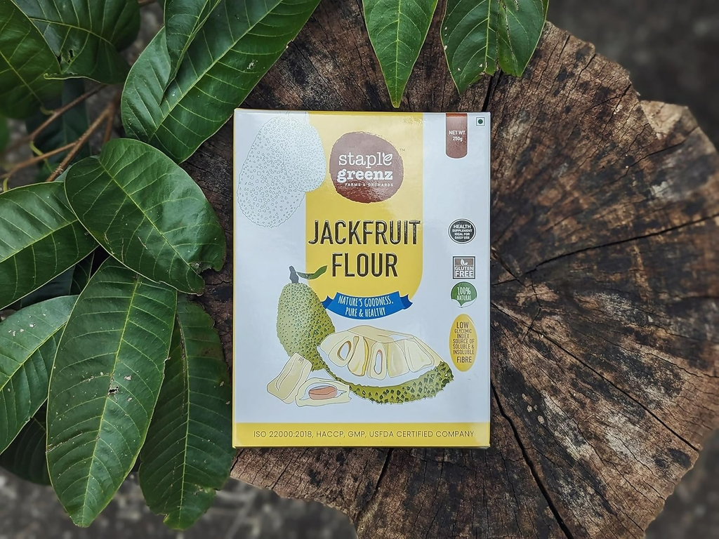 Staplegreenz Jackfruit Flour 100% Natural | Grocsy