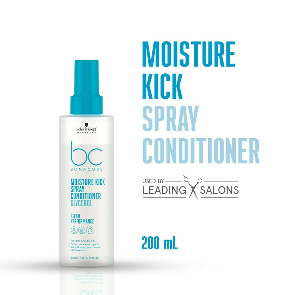 Schwarzkopf Professional Bonacure Moisture Kick Spray Conditioner with Glycerol | Grocsy